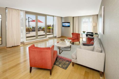 Coin salon dans l'établissement CVK Park Bosphorus Hotel Istanbul