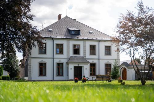 Zahrada ubytování Resort Červený dvůr
