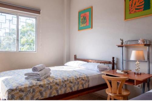 Postel nebo postele na pokoji v ubytování Casa Betancourt Salinas