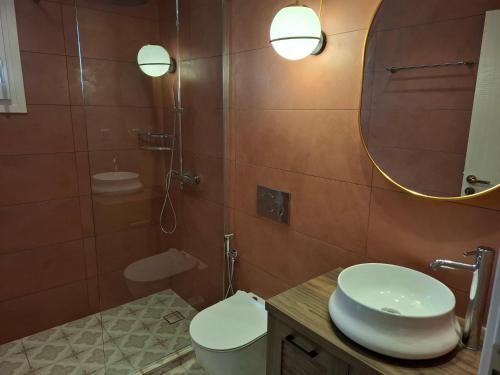 Ένα μπάνιο στο Tsigouri Suites