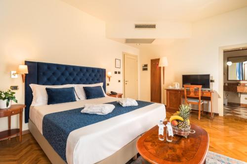 Hotel Galeazziにあるベッド