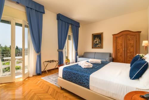 Hotel Galeazziにあるベッド