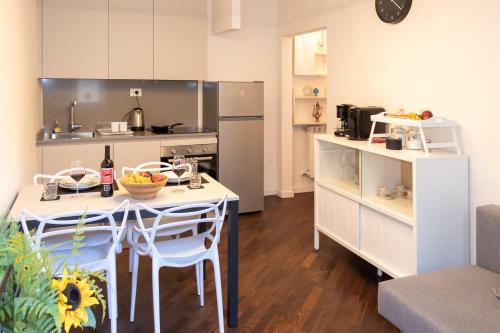 Kuchyň nebo kuchyňský kout v ubytování All'Ombra del Campanile di Giotto