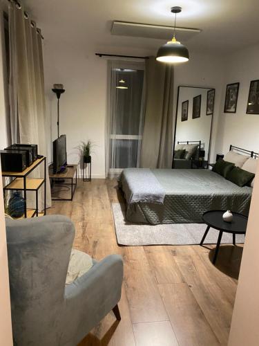 Posezení v ubytování Apart Rembricz