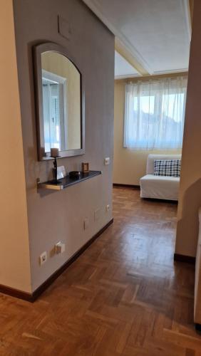 Ένα ή περισσότερα κρεβάτια σε δωμάτιο στο Apartamento Parque del Oeste