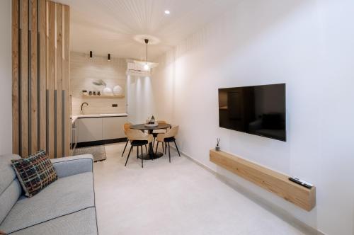 Kuchyň nebo kuchyňský kout v ubytování LINERIA luxury living