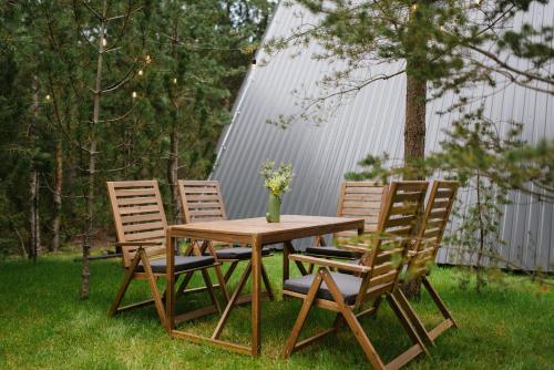 Giardino di Pinery Blidinje A-Frame House