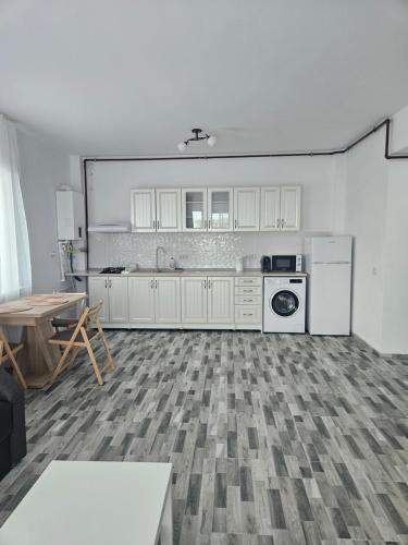 Køkken eller tekøkken på Lakeview Apartament