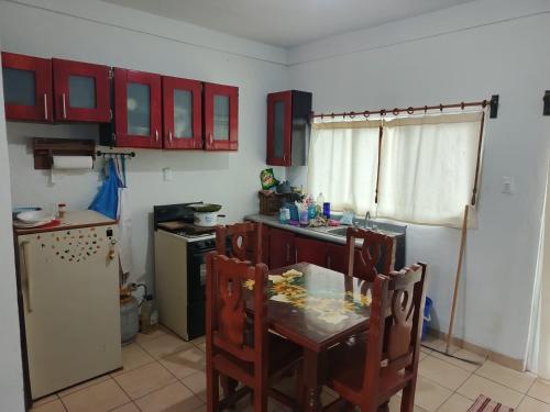 Kuchyň nebo kuchyňský kout v ubytování Casa de playa casitas