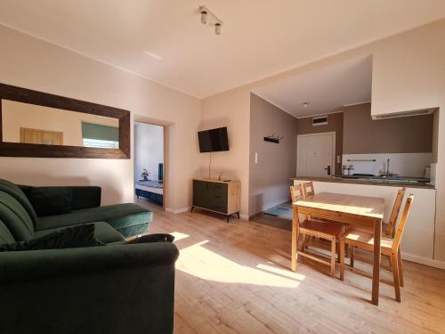 Η κουζίνα ή μικρή κουζίνα στο Perfect Stay - "Apartamenty Horzyca"