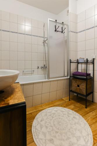 Koupelna v ubytování P13