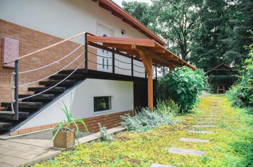 Zahrada ubytování Dunaparti Vendégház