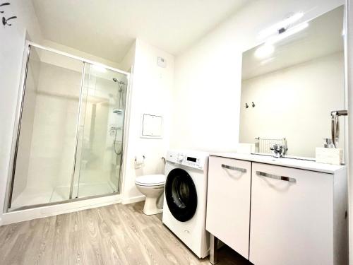 Ένα μπάνιο στο Jerickais - Studio Bezons 3 personnes