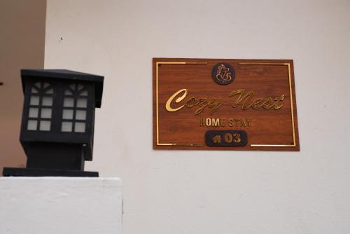 Certifikát, hodnocení, plakát nebo jiný dokument vystavený v ubytování The Cozy Nest