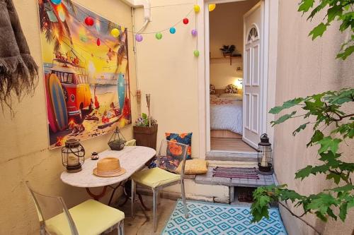 Photo de la galerie de l'établissement Studio avec clim, 5 min métro Paris, cour privée, à Villejuif