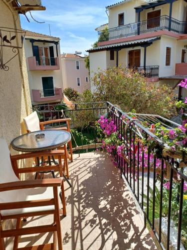 Balkón nebo terasa v ubytování PHILIPPOS Hotel Apartments