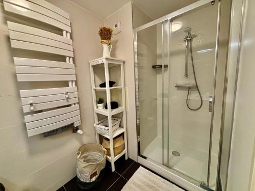 Koupelna v ubytování Montparnasse Saint Jacques Paris