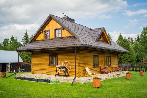 Taman di luar Dom na Berkówkach pod Barnią Górą