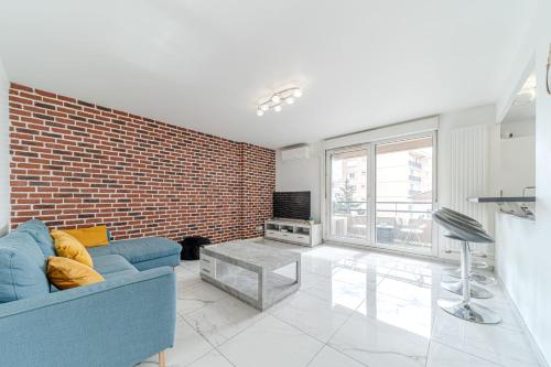 Le Mistral 4 people with balcony in Villeurbanne