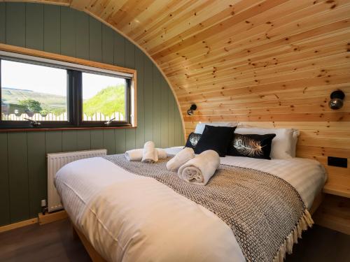 Postel nebo postele na pokoji v ubytování Wren