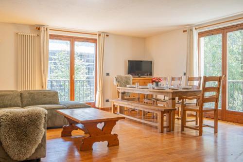 Coeur des Alpes - A spacious 3-bedroom apartment with spectacular views