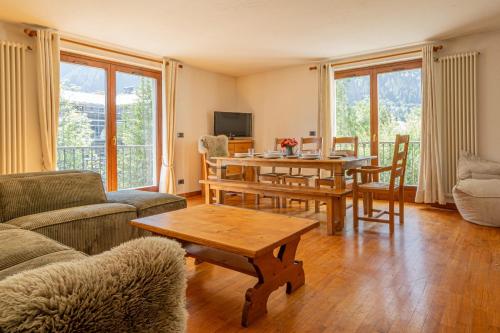 Coeur des Alpes - A spacious 3-bedroom apartment with spectacular views