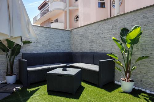 Ruang duduk di Coho House Fiumicino