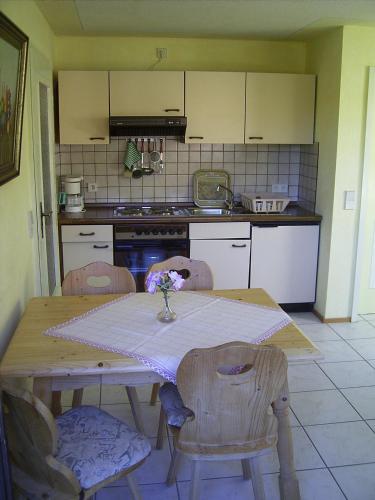 Kuchyň nebo kuchyňský kout v ubytování Hotel Pfeiffermühle