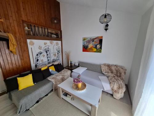 Area soggiorno di Peaceful retreat beach