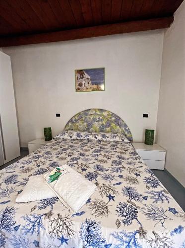 Katil atau katil-katil dalam bilik di Case Vacanze Le Buganville