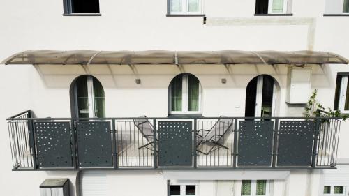 Balkón alebo terasa v ubytovaní L'Atelier du Temps - Chez Leo