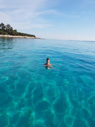 Studio apartment in Mali Losinj with terrace, air conditioning, WiFi, washing machine 4913-2