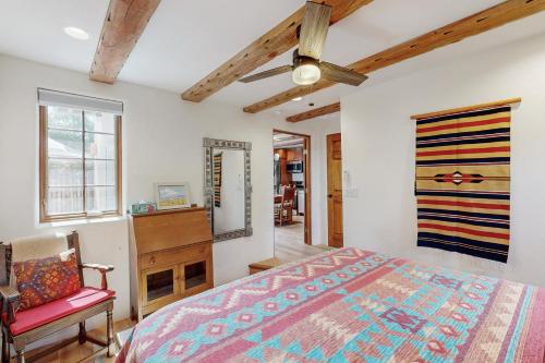 Ένα ή περισσότερα κρεβάτια σε δωμάτιο στο Casa Escondida