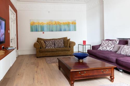 Χώρος καθιστικού στο EBS London Stay