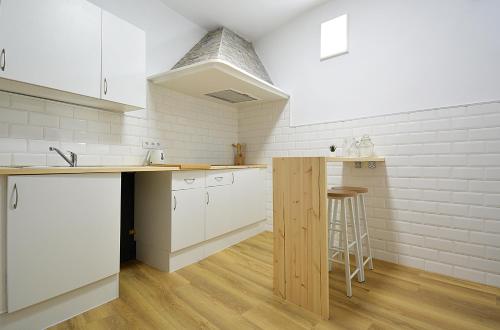 Dapur atau dapur kecil di Apartamento Luz Divina