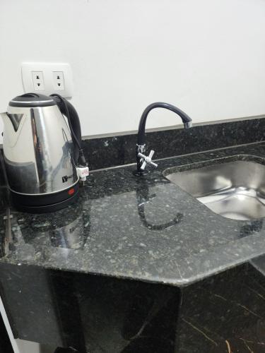 Kuchyň nebo kuchyňský kout v ubytování Hospedaje Santa Sofía