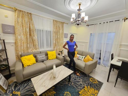 Ruang duduk di Beulah Land Guest Home