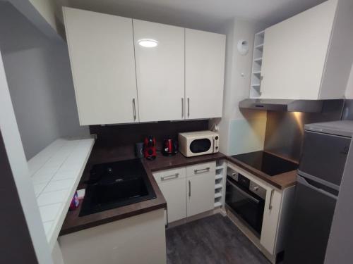 Køkken eller tekøkken på Studio Bailly