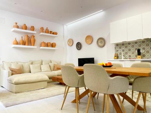 Piso familiar con tres habitaciones en La Goleta