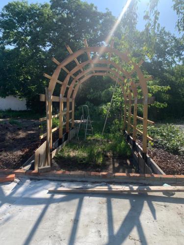 Un jardín fuera de Sonniges Haus