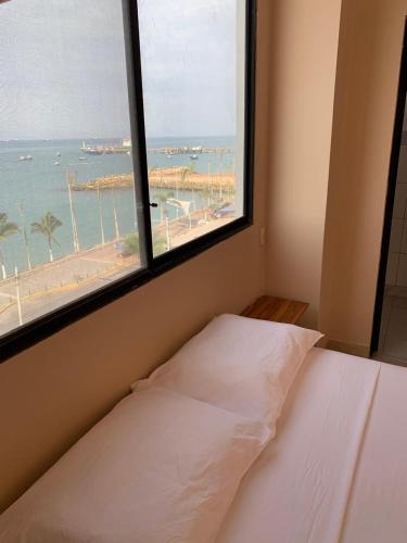 Postel nebo postele na pokoji v ubytování Hotel Belamar