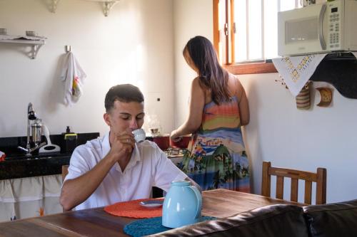 Tetamu yang menginap di Pousada Recanto dos Hibiscos
