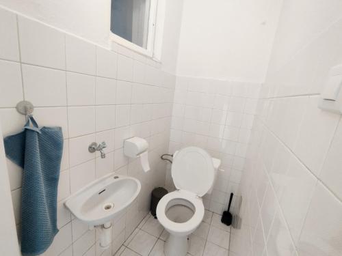 Koupelna v ubytování Chata pri jazere - Slnečné jazerá