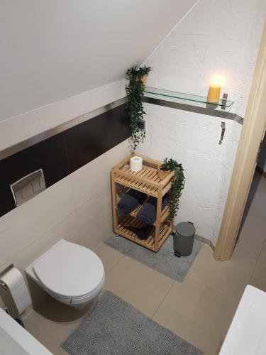 Ένα μπάνιο στο Apartament Gitara
