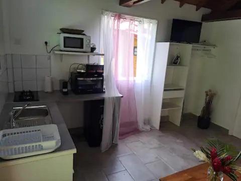 Dapur atau dapur kecil di L'orée du bois