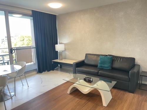 Honeysuckle Executive Apartmentsにあるシーティングエリア