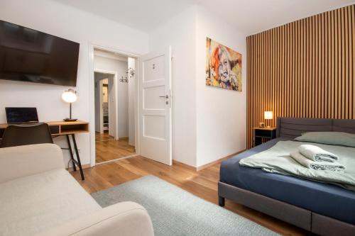 Lendkanal - City - Netflix - Waschmaschine - Kaffeevollautomat - 8 Pax - 4 Schlafzimmer