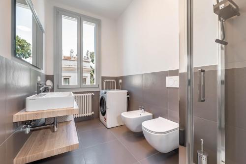 Koupelna v ubytování Italstay - Belzoni new flat - Private parking