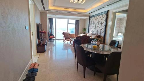 Posezení v ubytování Xiamen Ocean View Suite - Xiamen University Twin Towers Branch