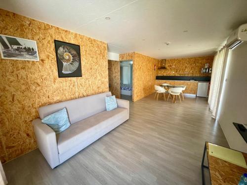 Posezení v ubytování 818 Centro Náutico Bungalows